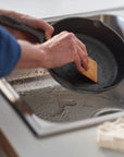 Bamboo Pots + Pans Scraper