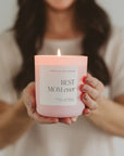 Best Mom Ever Jar Candle | Pink Matte