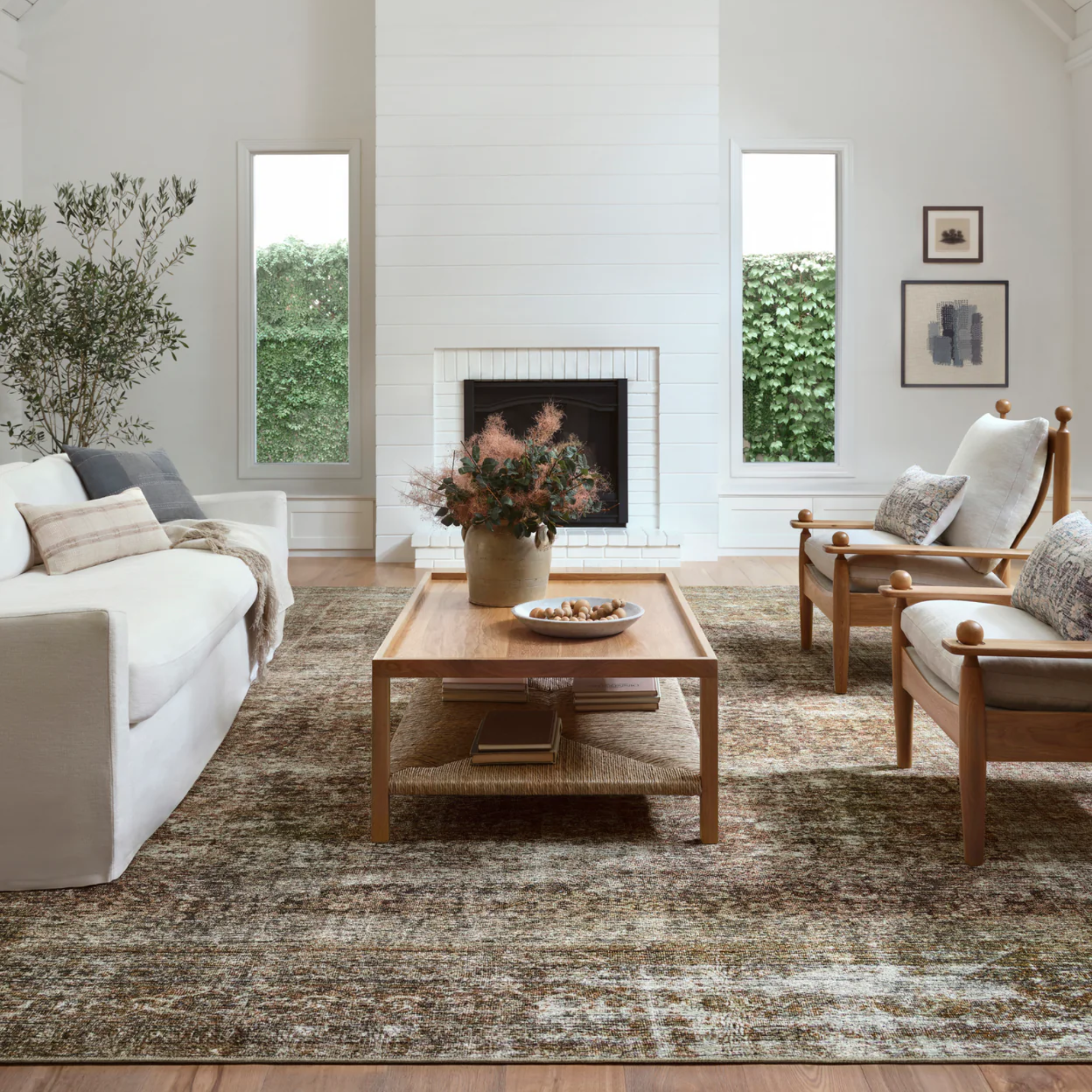 Billie Rug | Tobacco/Rust – Simone & Ivy