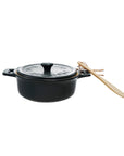 Black Brie Baker w/ Spreader
