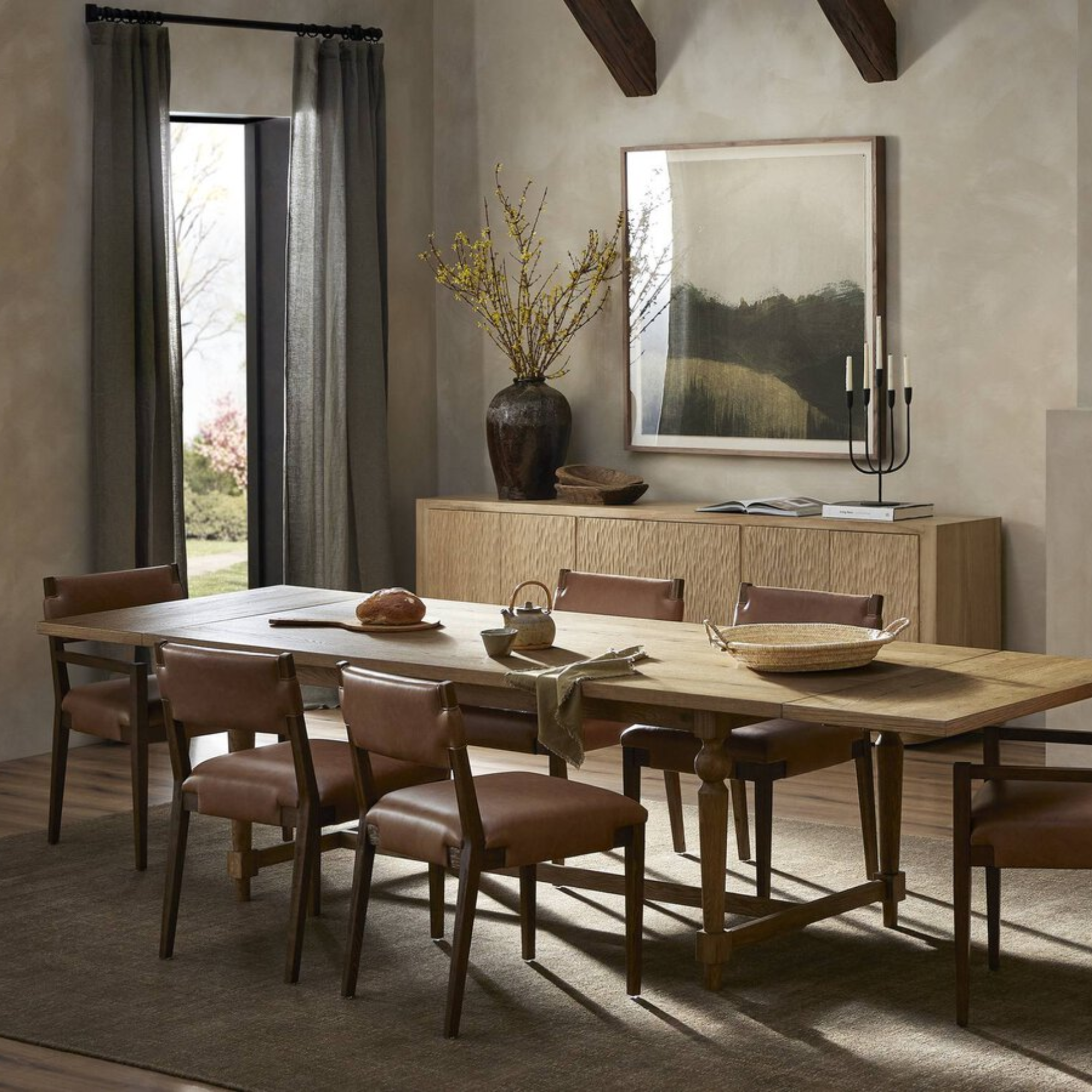 Blinn Extension Dining Table – Simone & Ivy