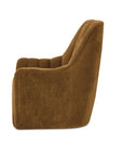 Bowie Swivel Chair | Ochre Brown