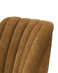 Bowie Swivel Chair | Ochre Brown