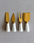 Cassie Marble Cheese Knife Set