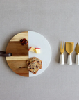 Cassie Marble Cheese Knife Set