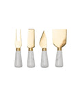 Cassie Marble Cheese Knife Set