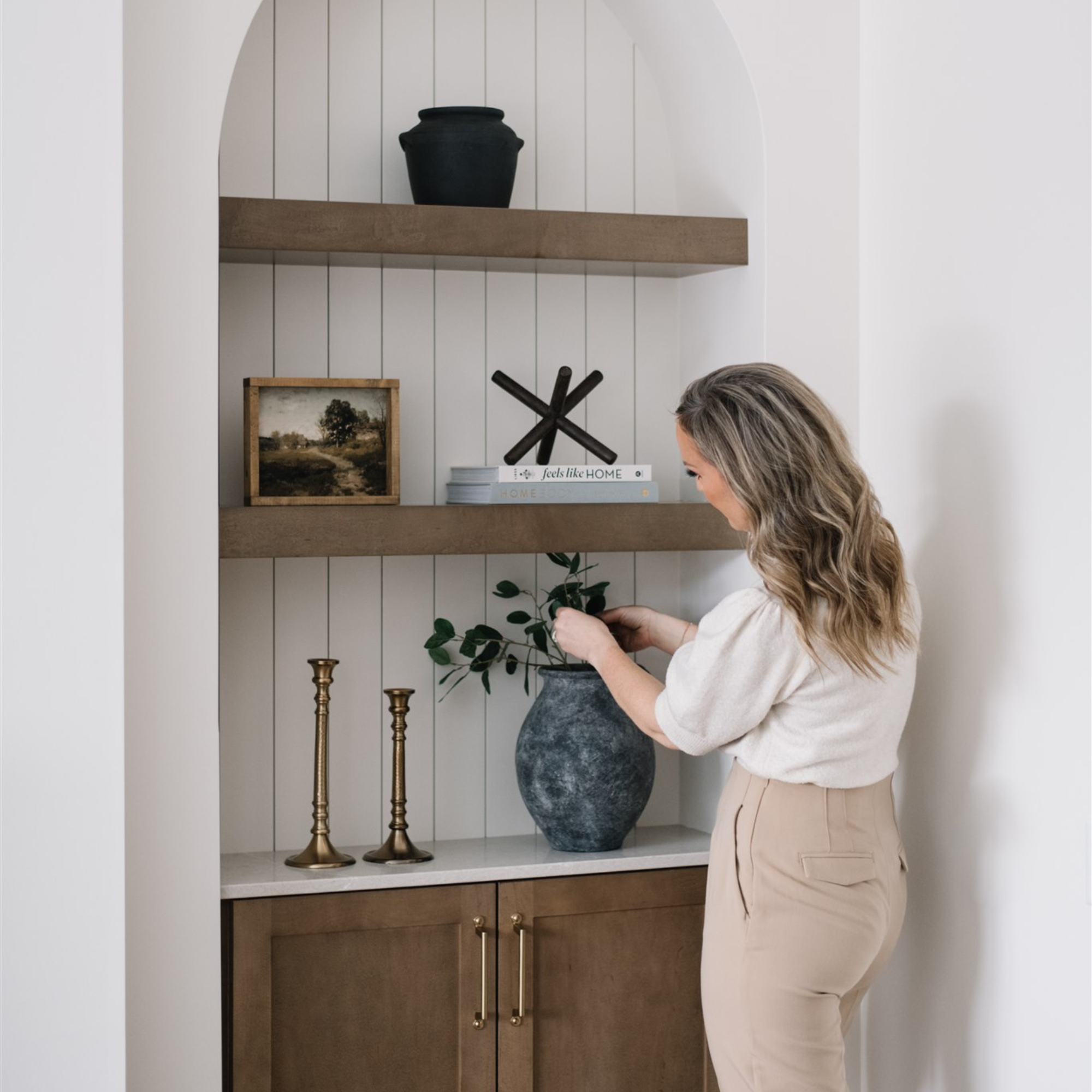 Ceramic Vase | Charcoal Grey Vase | Home Decor Vases – Simone & Ivy