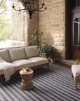 Charlie Indoor/Outdoor Rug | Charcoal/Grey