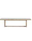Clarita Bench | White Wash