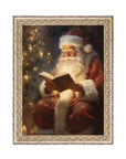 Classic Santa Vintage Print