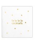 Cocktail Napkin | Fa La La