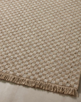 Dawn Indoor/Outdoor Rug | Natural Checkered