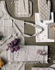 Soft Waffle Hand + Dish Towel | Dove Gray
