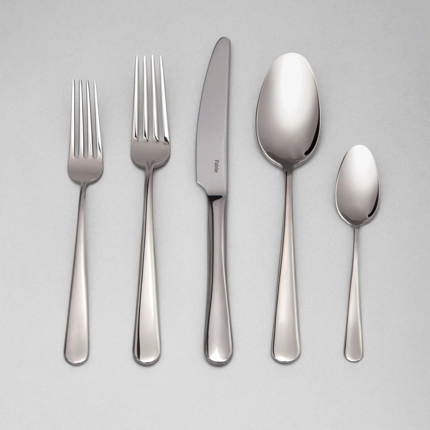 Fable Flatware Set - Polished Silver – Simone & Ivy