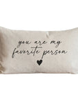 Favorite Person Pillow