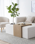 Coffee Table and Ottoman Combo