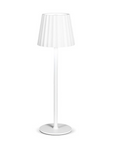 Fluted Shade Cordless Table Lamp