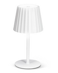 Fluted Shade Cordless Table Lamp