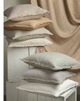 Fringed Boucle Pillow | Light Sand