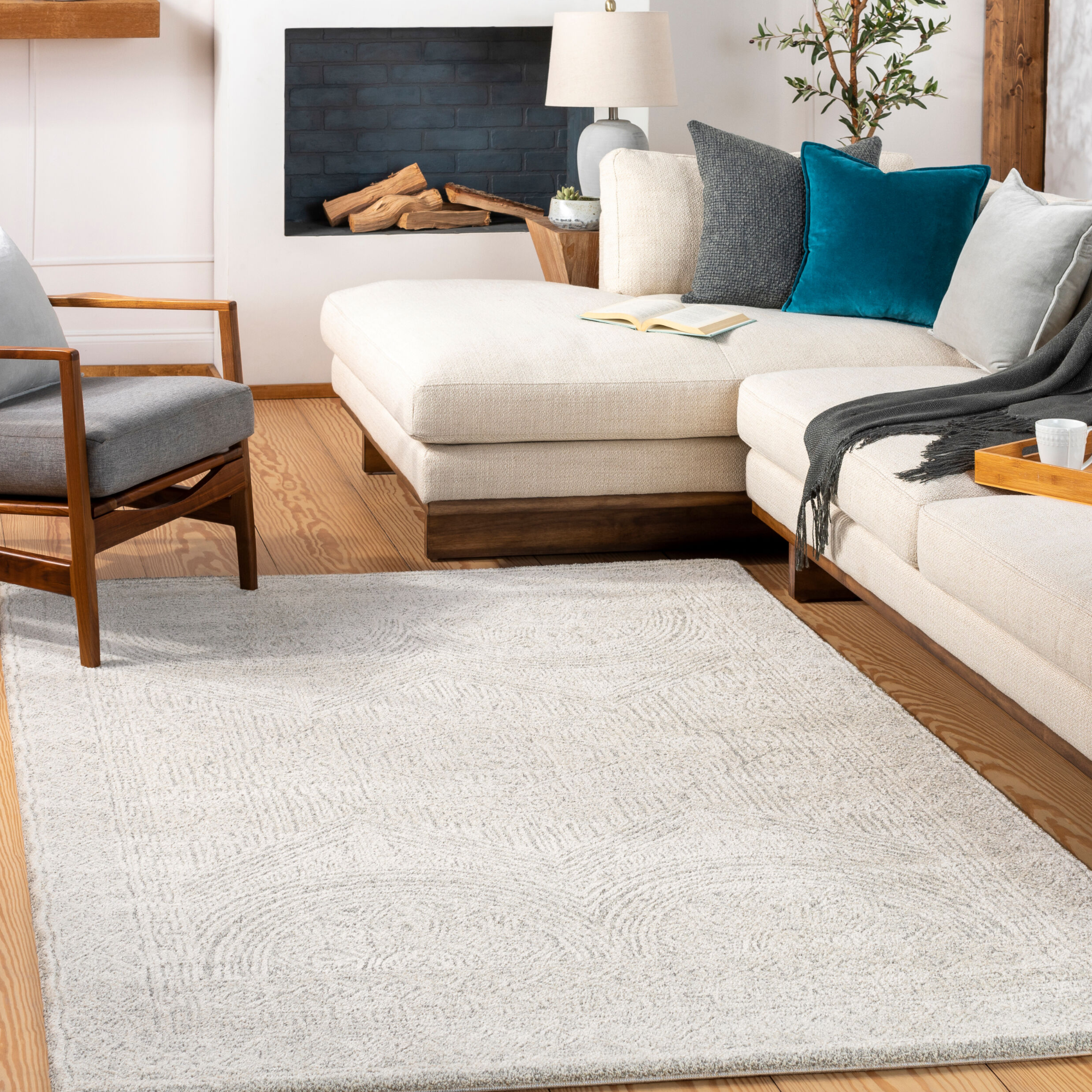 Gavic Rug | Cream/Grey