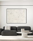 Gestured Flight Framed Art