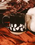 Black Ghost Stoneware Mug
