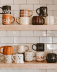 Black Ghost Stoneware Mug