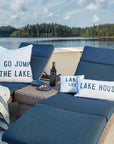 Go Jump In A Lake Pillow