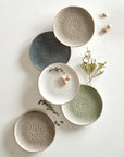 Gold Rim Appetizer Plates - Set Of 4