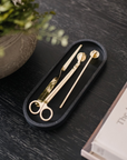 Stoneware Tray - Black