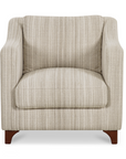Hewitt Accent Chair | Beige Stripe