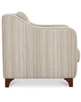 Hewitt Accent Chair | Beige Stripe