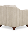 Hewitt Accent Chair | Beige Stripe