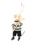 Hockey Hal Mouse Ornament