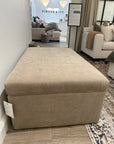 Kent Storage Ottoman | Floor Model
