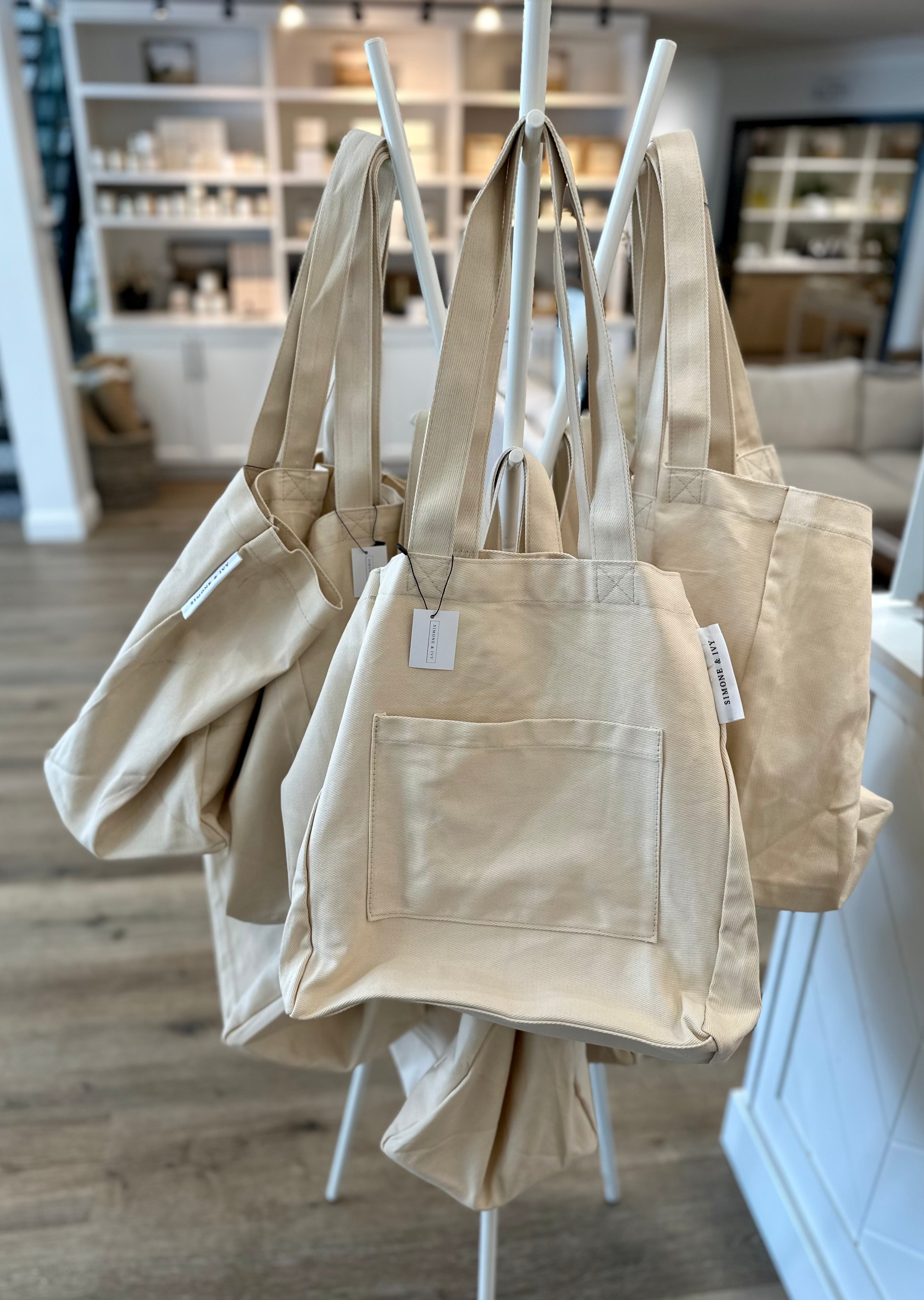 Canvas Tote Bag – Simone Ivy