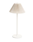Iron + Linen Cordless Table Lamp
