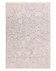 Zarif Rug | Silver Blue/Tan