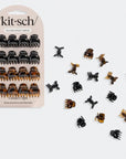 Black + Tort Micro Cloud Clip | 16pc Set