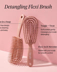 Detangling Flexi Brush | Terracotta