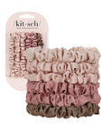 Ultra Petite Satin Scrunchie | Terracotta