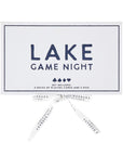 Lake Game Night Book Box