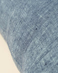 Linen Chambray Pillow | Denim