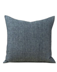 Linen Chambray Pillow | Denim