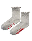 Le Bon Shoppe Ruffled Hugger Crew Socks