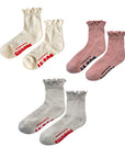 Le Bon Shoppe Ruffled Hugger Crew Socks