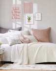 Mills Waffle Quilt Set