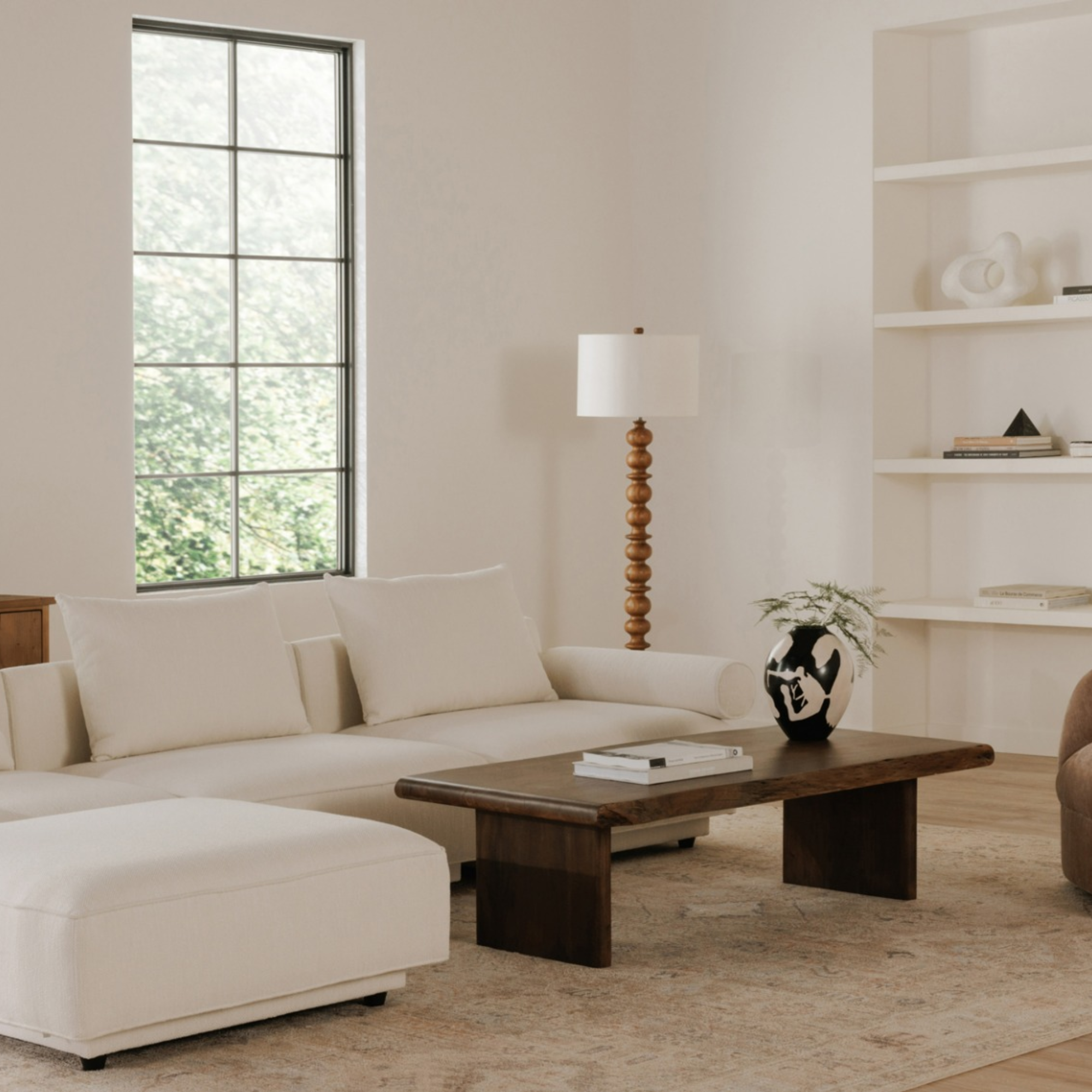 Lila Coffee Table | Brown
