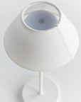 linen shade lamp