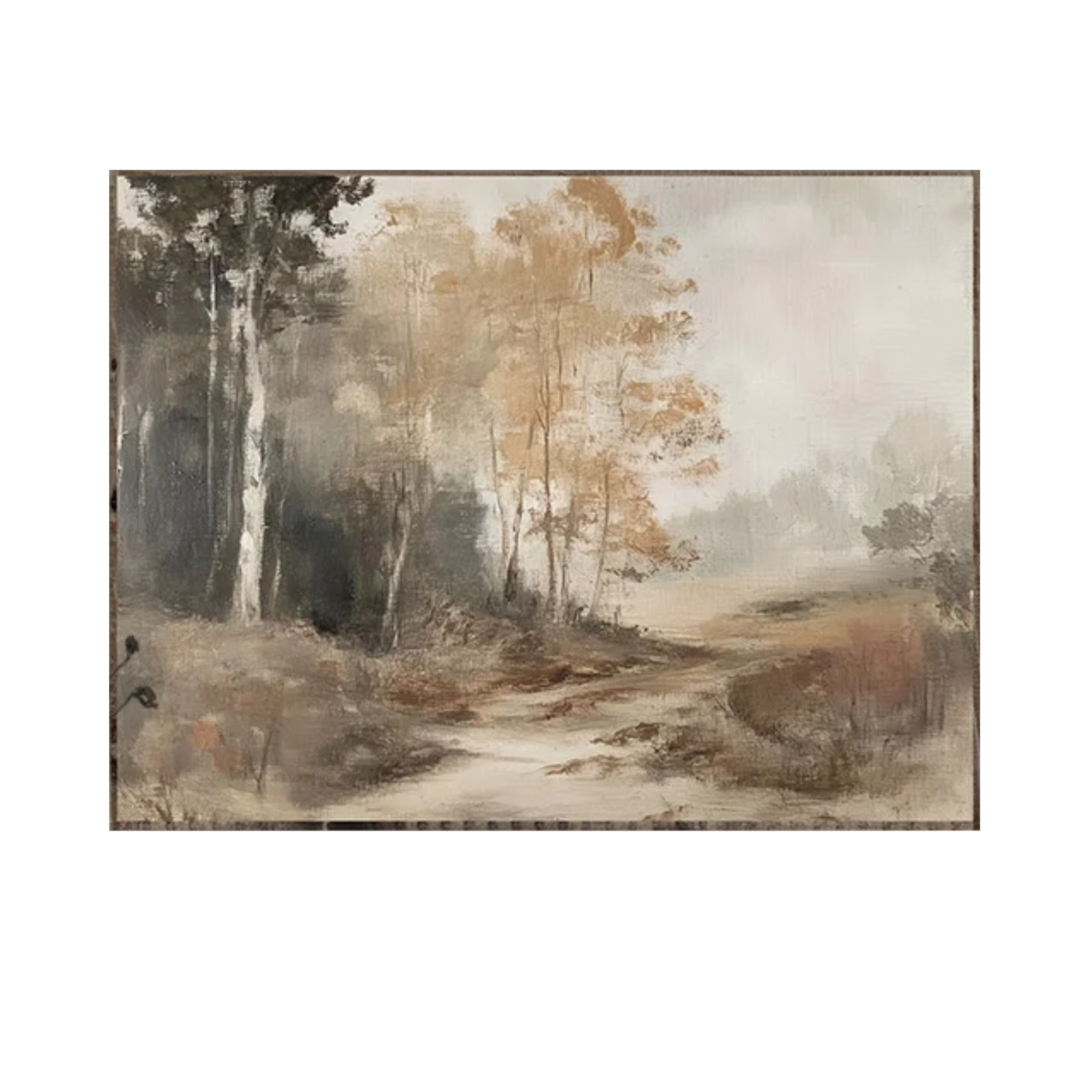 Changing Seasons Vintage Print